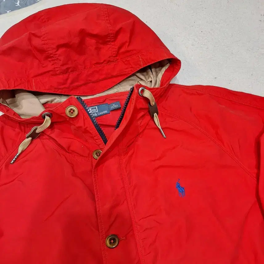 [BUNJANG] Polo Ralph Lauren Hooded Windbreaker Jacket / 폴로랄프로렌  후드 바람막이M