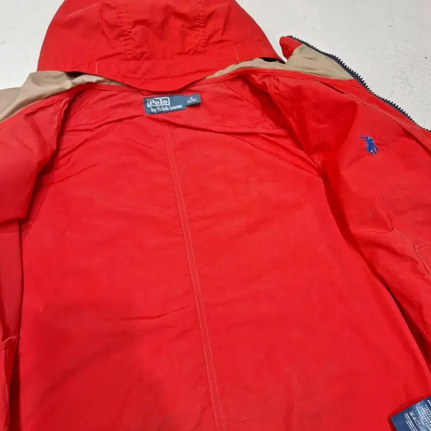 [BUNJANG] Polo Ralph Lauren Hooded Windbreaker Jacket / 폴로랄프로렌  후드 바람막이M