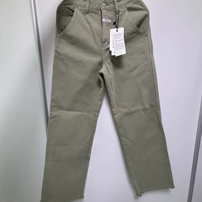 [BUNJANG] Marithe Denim Pants Light Green 26 / (새상품) 마리떼 데님 팬츠 26사이즈 (light green)