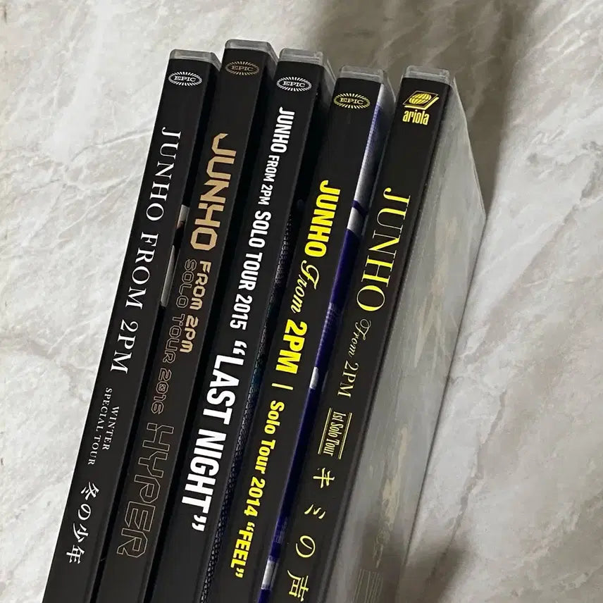 [BUNJANG] 2PM Junho Concert DVD Bundle Set / 2PM 준호 콘서트 DVD 5장 일괄