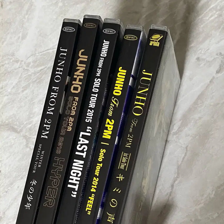 [BUNJANG] 2PM Junho Concert DVD Bundle Set / 2PM 준호 콘서트 DVD 5장 일괄