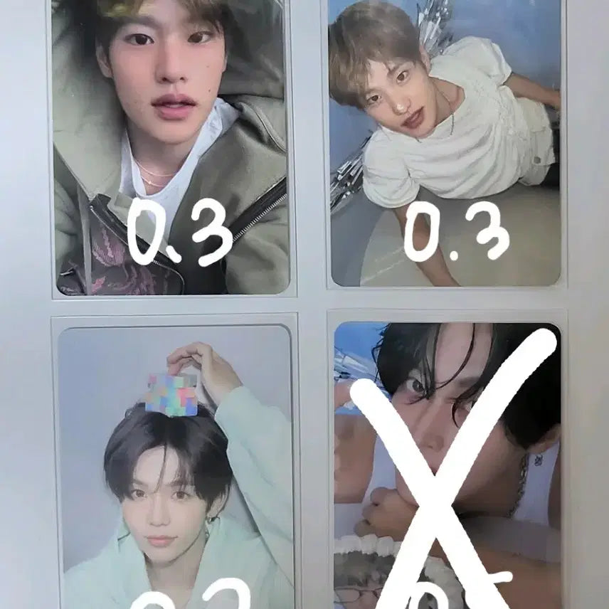 [BUNJANG] RIIZE Sohee, Wonbin, Shotaro Photocard Set / 라이즈 시그 포토카드 트레카 양도 판매 소희 원빈 쇼타로
