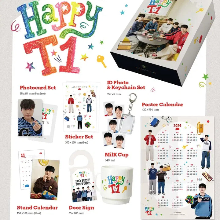 [BUNJANG] T1 2026 Happy Package / 2026 Happy T1 티원 패키지