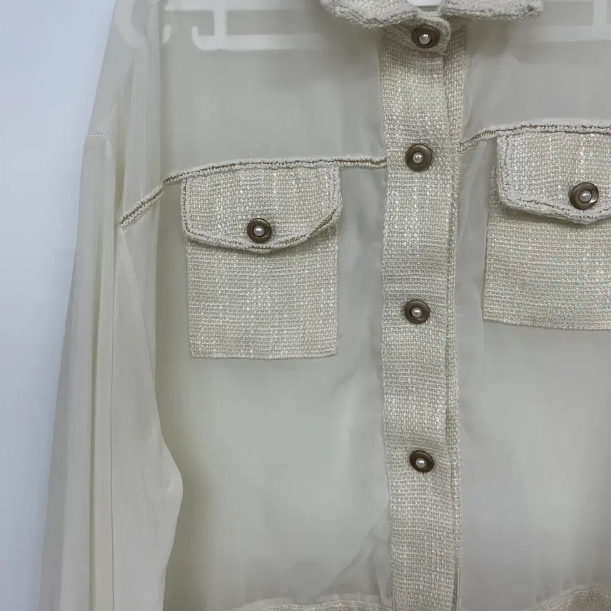 [BUNJANG] Tweed Blouse Jacket / 트위드 블라우스 자켓
