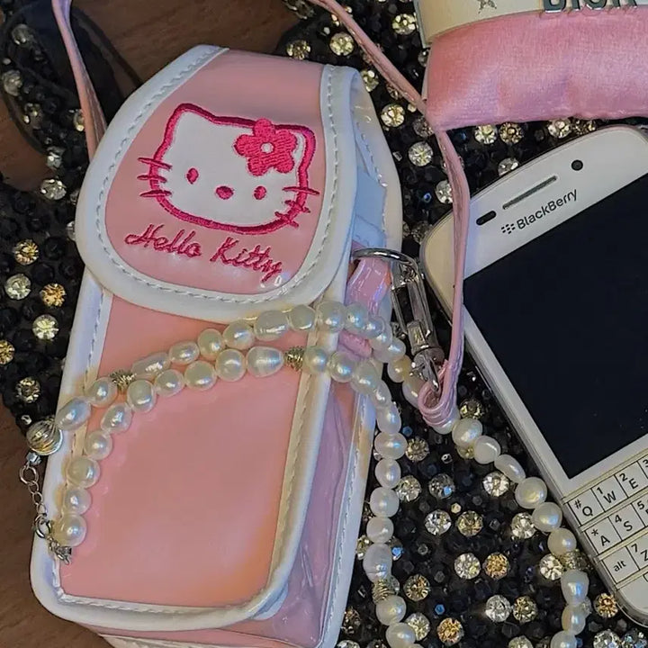 [BUNJANG] Hello Kitty Enamel Phone Case (Made in Japan) / 90s 고전 키티 에나멜 폰 케이스 (Made in Japan)