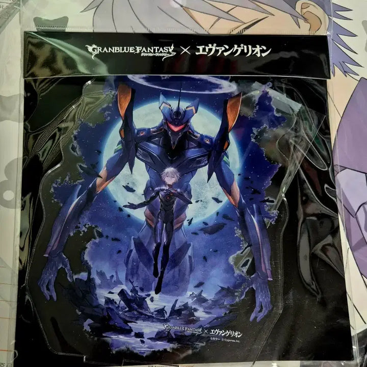 [BUNJANG] Evangelion Nagisa Kaoru Big Acrylic Stand / [미개봉]에반게리온 나기사 카오루 빅 아크릴