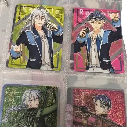 [BUNJANG] IDOLiSH7 Re:vale Yuki Momo Wafer Metal Card Bundle Set / 아이나나 리바레 유키 모모 웨하스 메탈카드 지류 판매