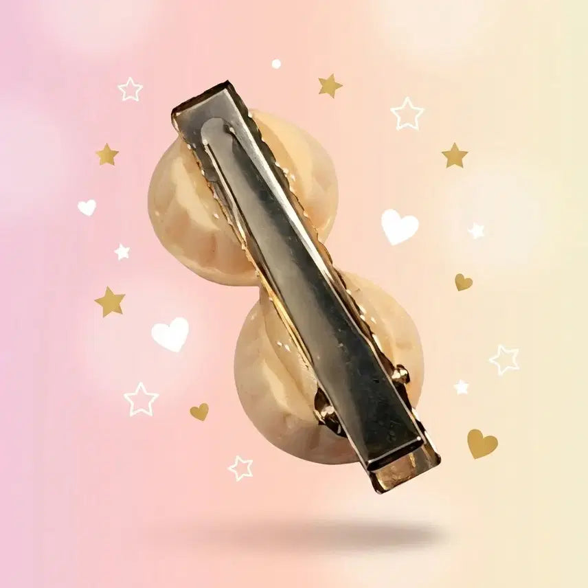 [BUNJANG] NCT WISH Jaehee Sakuya Egg Tart Hairpin / 엔시티위시 마카오 재희 사쿠야 에그타르트 헤어핀