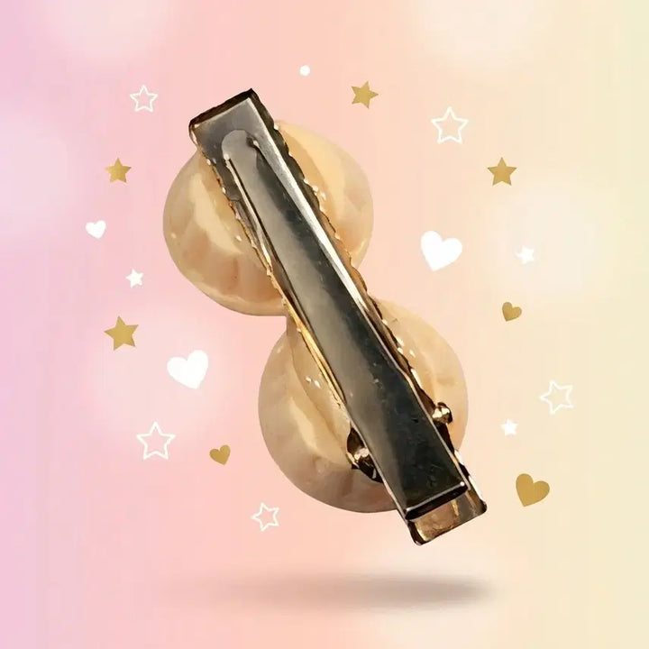 [BUNJANG] NCT WISH Jaehee Sakuya Egg Tart Hairpin / 엔시티위시 마카오 재희 사쿠야 에그타르트 헤어핀