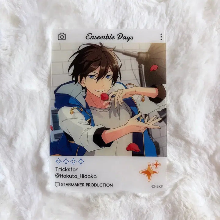 [SOLD OUT] 앙스타 에모카 2탄 히다카 호쿠토 트릭스타 클리어카드 클카 인스타풍