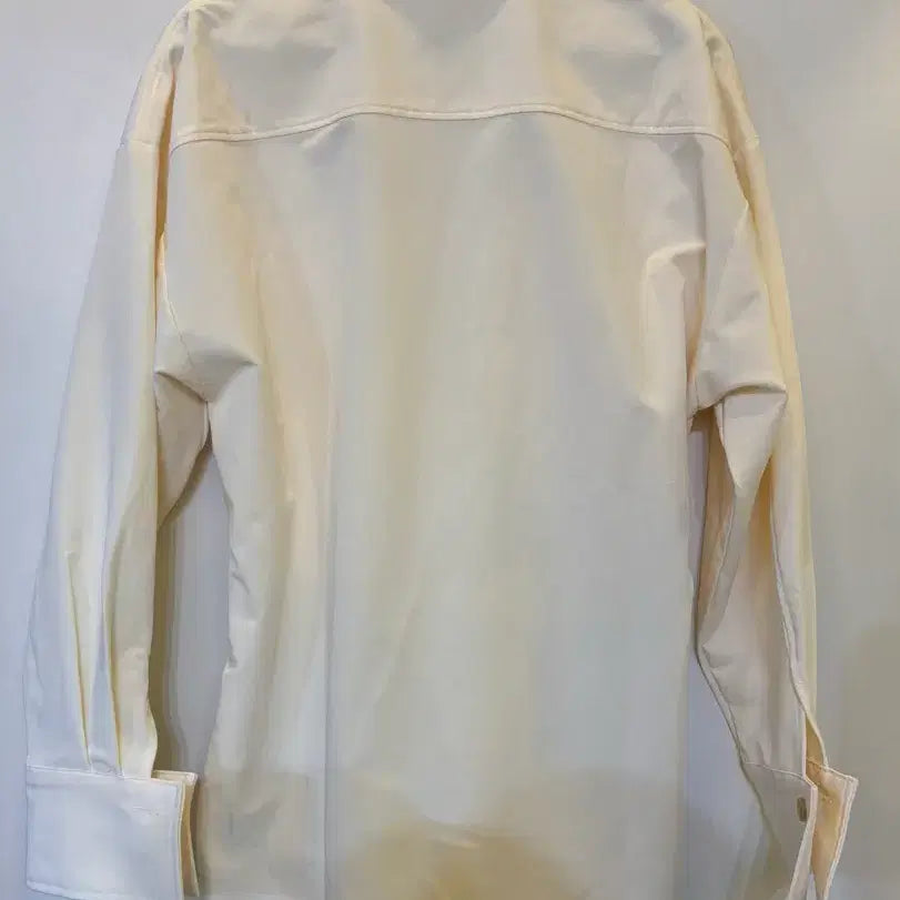 [SOLD OUT] UNDERSTANDING 크림색 셔츠핏 간절기 아우터 F