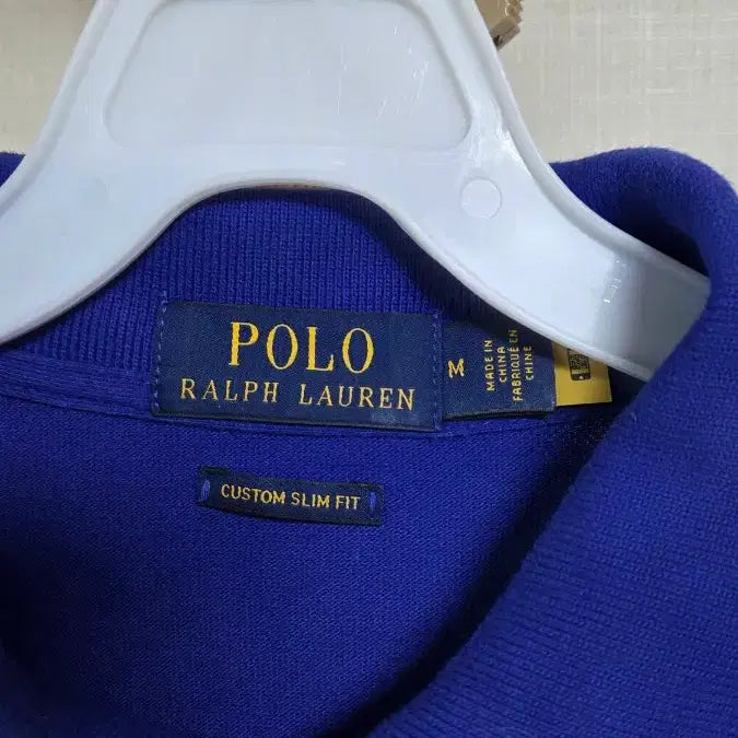 [BUNJANG] Polo Ralph Lauren Blue Short Sleeve Polo Shirt / 폴로 랄프로렌 블루 반팔 카라티