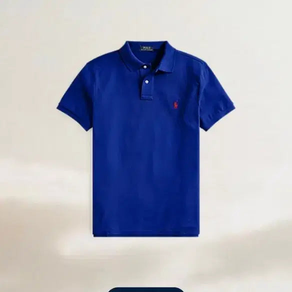 [BUNJANG] Polo Ralph Lauren Blue Short Sleeve Polo Shirt / 폴로 랄프로렌 블루 반팔 카라티