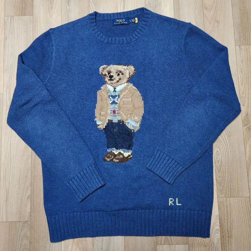 [BUNJANG] Polo Ralph Lauren Bear Knit Sweater / 폴로 베어 니트 S