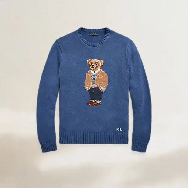 [BUNJANG] Polo Ralph Lauren Bear Knit Sweater / 폴로 베어 니트 S