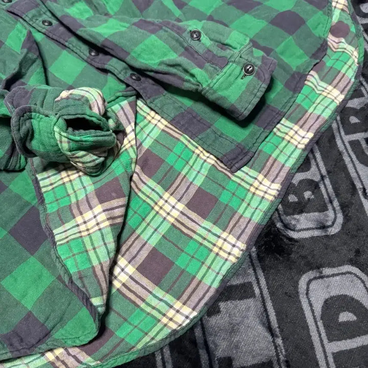[BUNJANG] Polo Country Ralph Lauren Check Shirt Green / 폴로 컨트리 랄프 로렌 체크 셔츠 그린