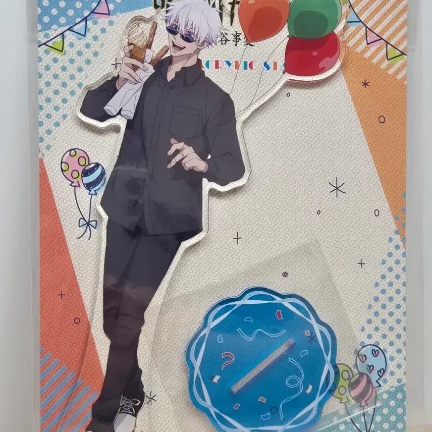 [BUNJANG] Jujutsu Kaisen Gojo Satoru Acrylic Stand / (미개봉 현물)주술회전 고죠 사토루 요미우리 휴일 아크릴