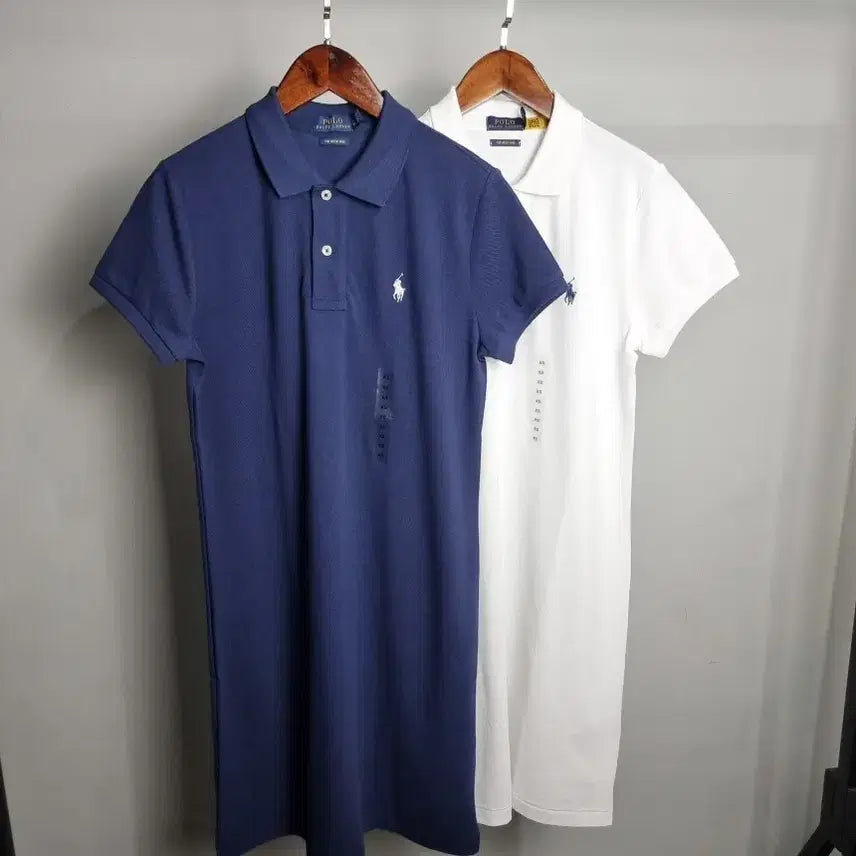 [BUNJANG] Polo Ralph Lauren Short Sleeve Collar Dress / 폴로 랄프로렌 반팔 카라 원피스 (새상품)