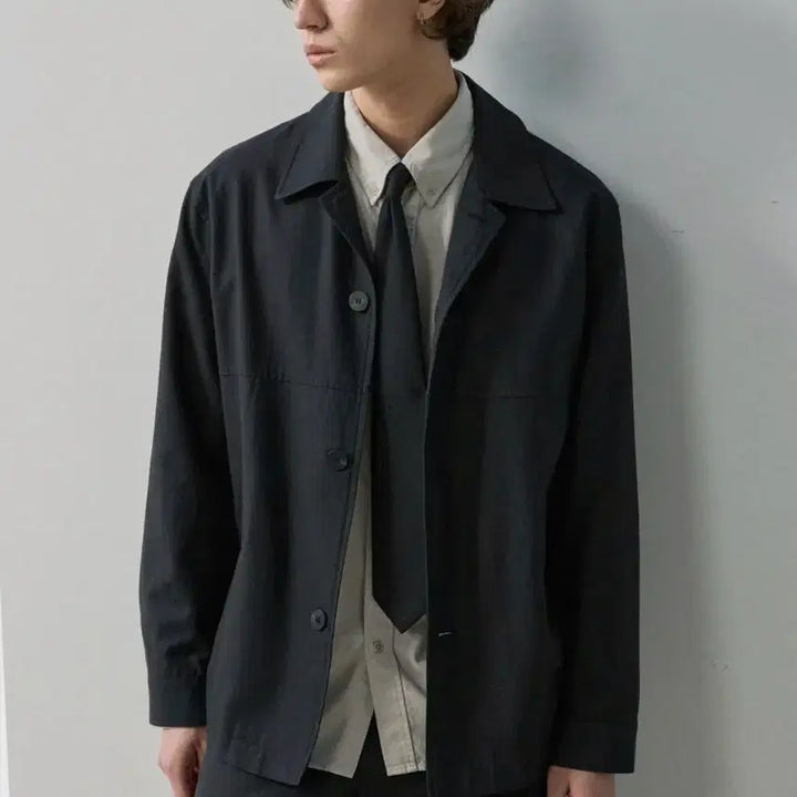 [BUNJANG] ASUV Tencel Cocoon Coat XL / 애습 텐셀 카코트 xl