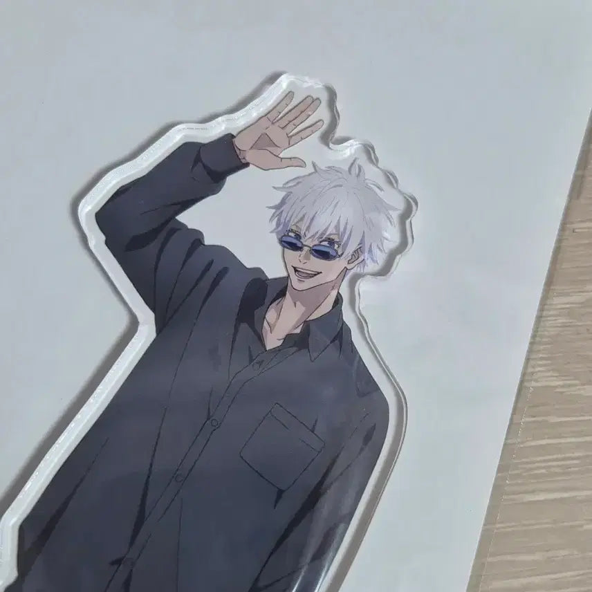 [BUNJANG] Jujutsu Kaisen Toho Gakuen Gojo Satoru Acrylic Stand / (미개봉 현물)주술회전 토호 게이오 사복 고죠 사토루 아크릴 회옥옥절