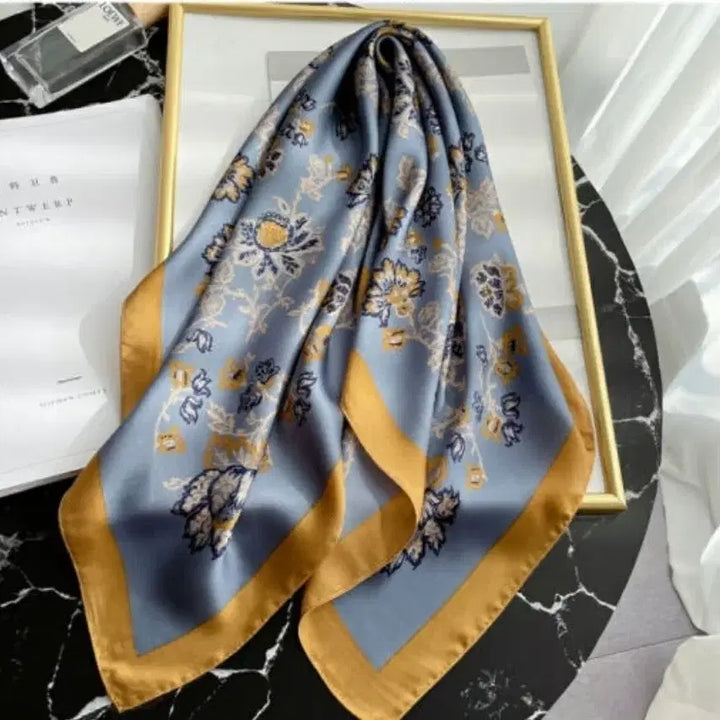 [BUNJANG] Patterned Scarf / 패턴 스카프(새상품)