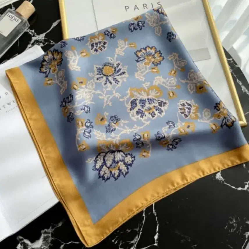 [BUNJANG] Patterned Scarf / 패턴 스카프(새상품)