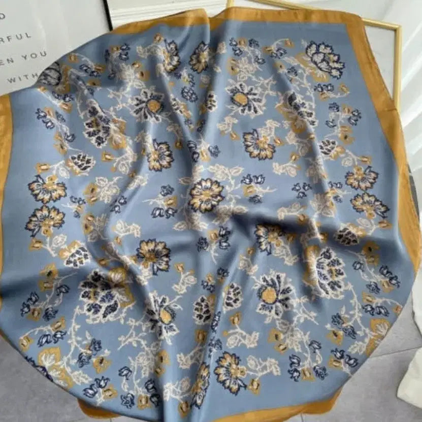 [BUNJANG] Patterned Scarf / 패턴 스카프(새상품)