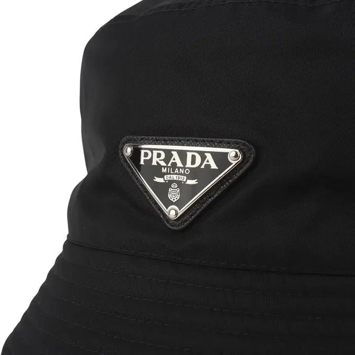 [BUNJANG] Prada 1HC137 Re-Nylon Triangle Logo Bucket Hat / 프라다 1HC137 리나일론 삼각로고 버킷햇 벙거지  S 36856K-5