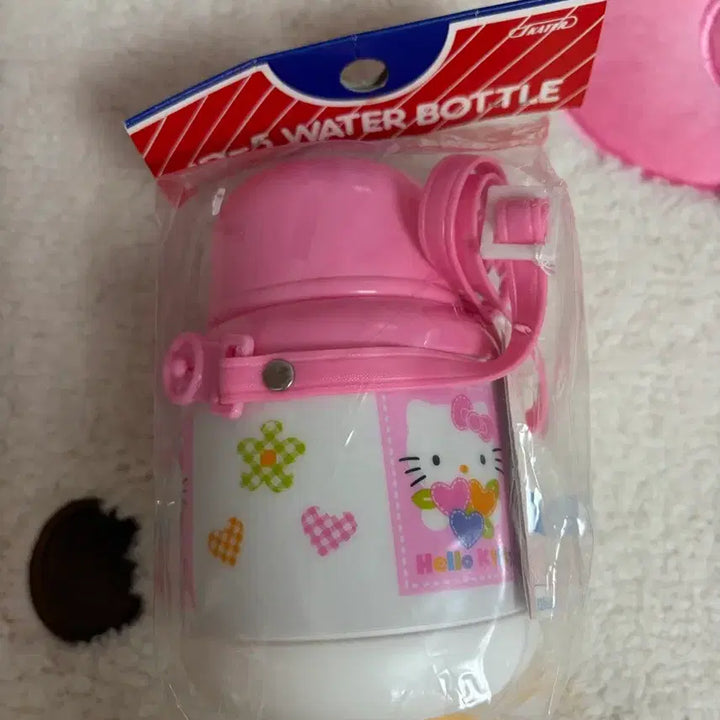 [BUNJANG] Vintage Sanrio Hello Kitty Water Bottle Tumbler / 고전 산리오 꽃 헬로키티 키티 물병 물통 텀블러