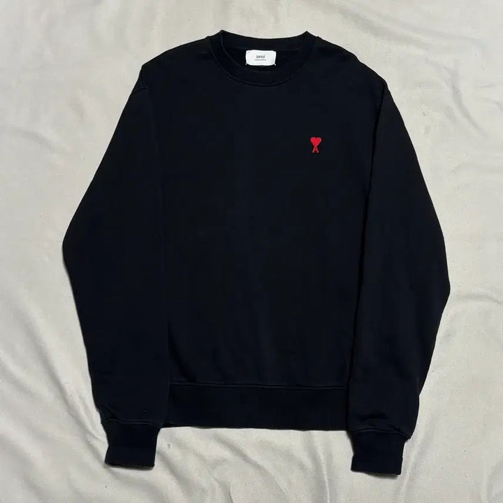 [BUNJANG] Ami Black Sweatshirt / XL Ami 블랙 맨투맨