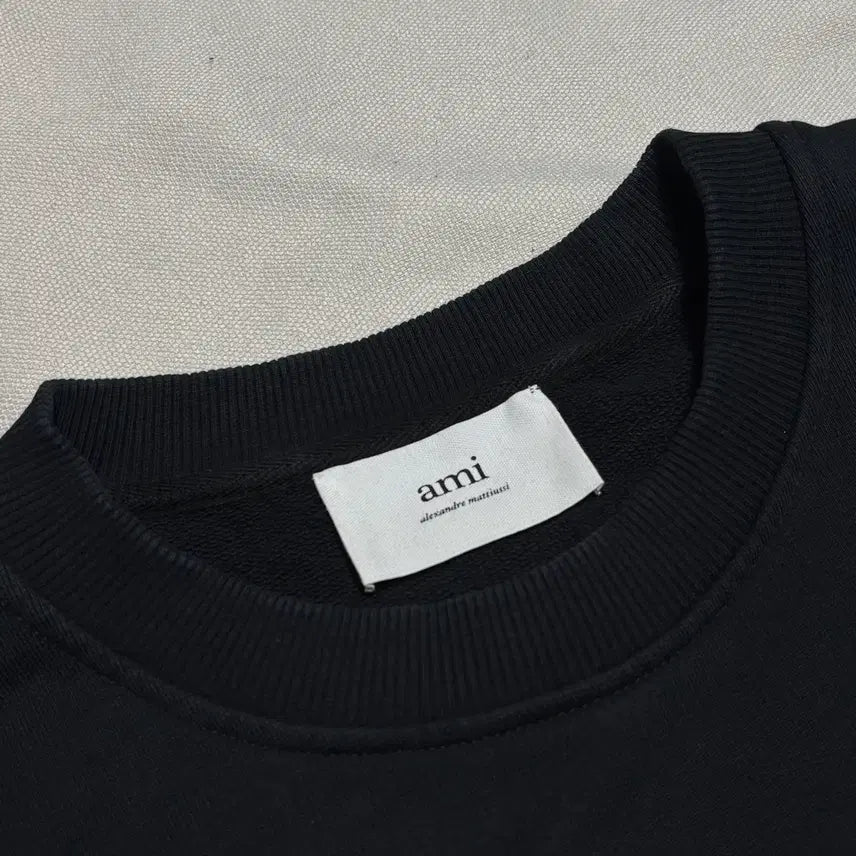 [BUNJANG] Ami Black Sweatshirt / XL Ami 블랙 맨투맨