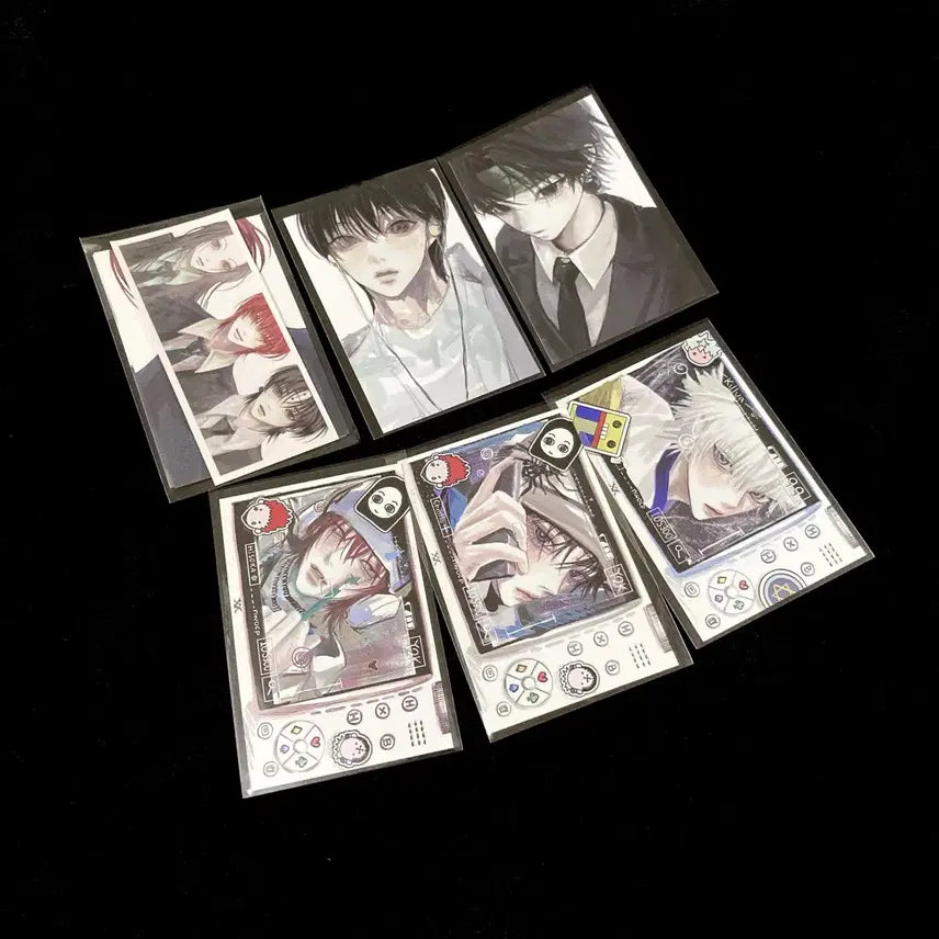 [BUNJANG] Hunter x Hunter Irumi Killua Chrollo Hisoka Fan-made Photocard Bundle Set / 헌터헌터 통판 이르미 키르아 클로로 히소카 nwocp님 비공굿 포카