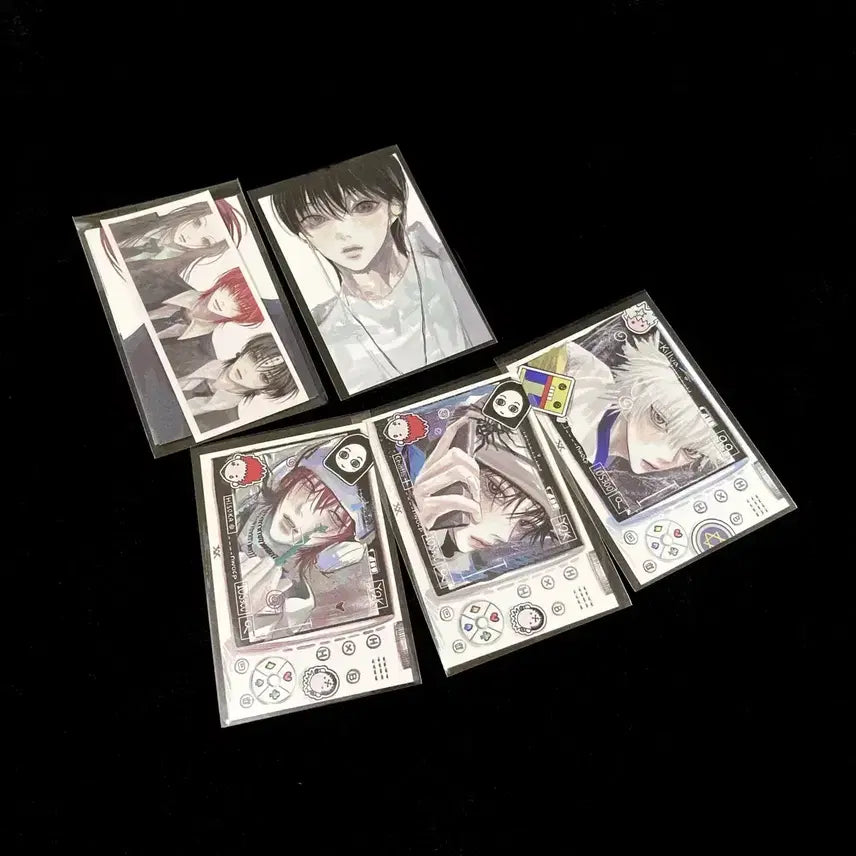 [BUNJANG] Hunter x Hunter Irumi Killua Chrollo Hisoka Fan-made Photocard Bundle Set / 헌터헌터 통판 이르미 키르아 클로로 히소카 nwocp님 비공굿 포카