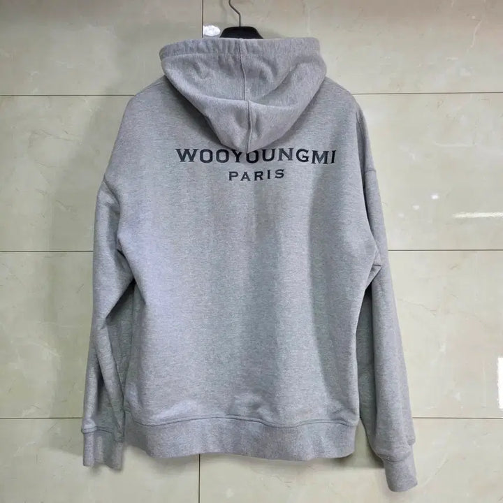 [BUNJANG] Wooyoungmi Back Logo Printed Hoodie / {클로젯}[48]우영미 백로고 프린팅 후드티