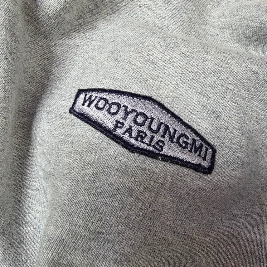 [BUNJANG] Wooyoungmi Back Logo Printed Hoodie / {클로젯}[48]우영미 백로고 프린팅 후드티