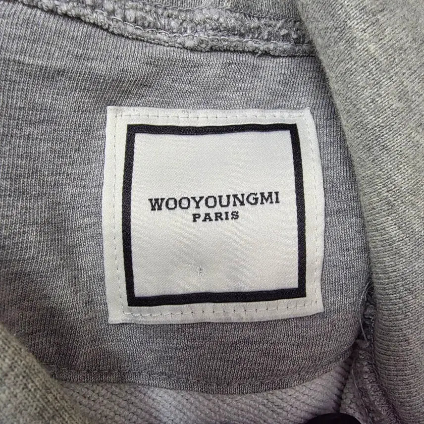 [BUNJANG] Wooyoungmi Back Logo Printed Hoodie / {클로젯}[48]우영미 백로고 프린팅 후드티
