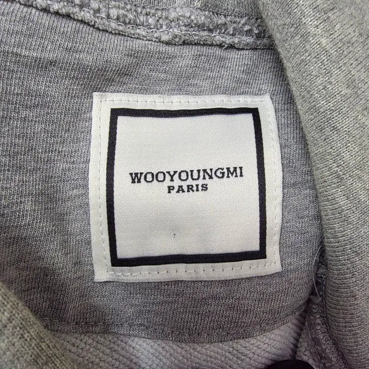 [BUNJANG] Wooyoungmi Back Logo Printed Hoodie / {클로젯}[48]우영미 백로고 프린팅 후드티
