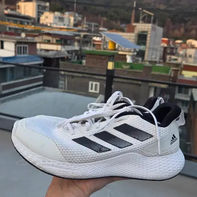 [BUNJANG] Adidas Running Shoes White 260 / 아디다스 러닝화 화이트 260