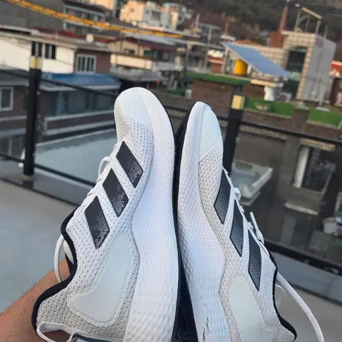 [BUNJANG] Adidas Running Shoes White 260 / 아디다스 러닝화 화이트 260