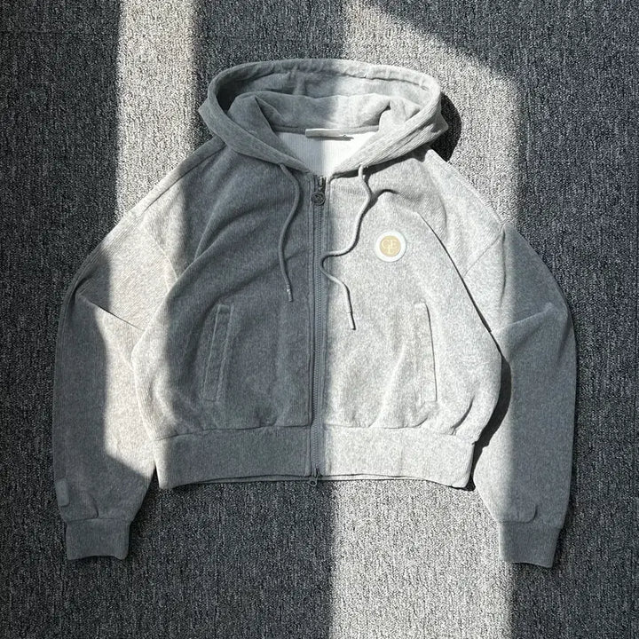 [BUNJANG] NBA Gray Corduroy Set / NBA 그레이 코듀로이 셋업