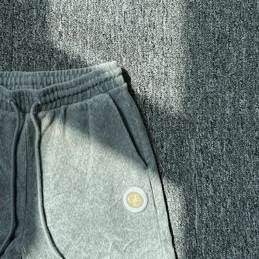 [BUNJANG] NBA Gray Corduroy Set / NBA 그레이 코듀로이 셋업
