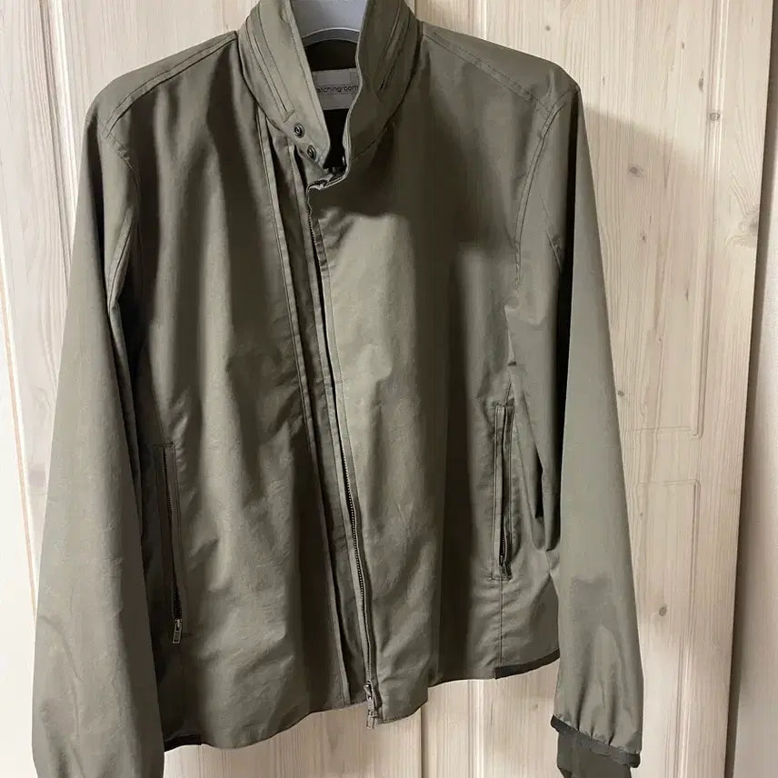 [BUNJANG] 해칭룸 Diagonal Zip Jacket V2 Olive / 해칭룸 Diagonal Zip Jacket V2 Olive