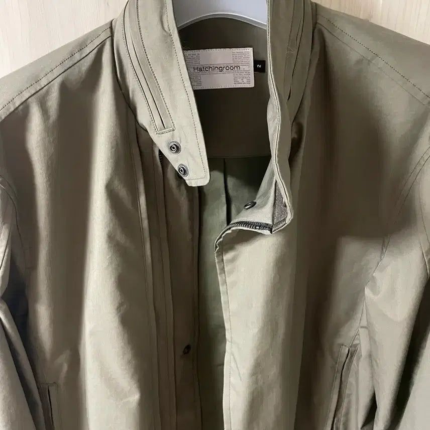 [BUNJANG] 해칭룸 Diagonal Zip Jacket V2 Olive / 해칭룸 Diagonal Zip Jacket V2 Olive