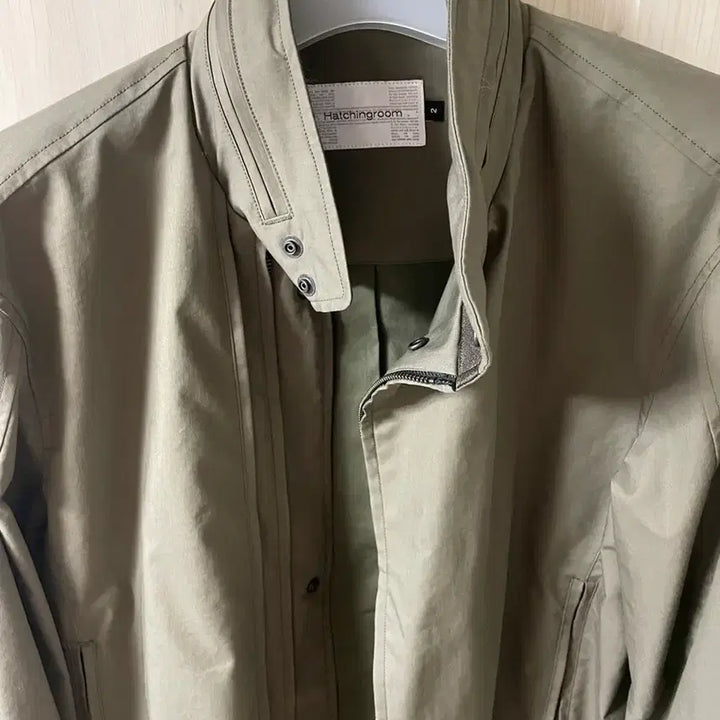 [BUNJANG] 해칭룸 Diagonal Zip Jacket V2 Olive / 해칭룸 Diagonal Zip Jacket V2 Olive