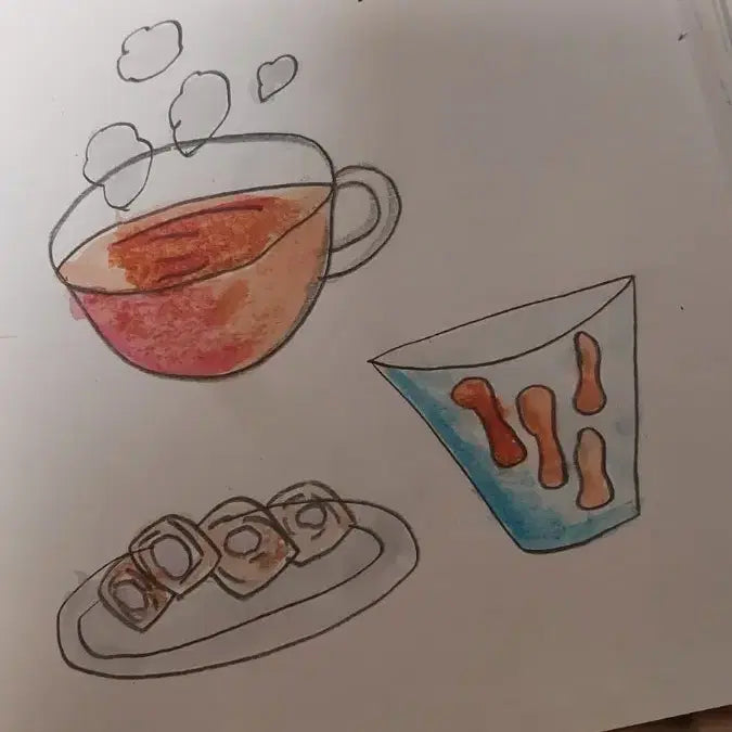 [BUNJANG] Custom Phone/Tablet/Hand-Drawn Art Commission (Character/Food) / [주문제작]폰/탭/손그림!커미션오픈!!(캐릭터/음식)