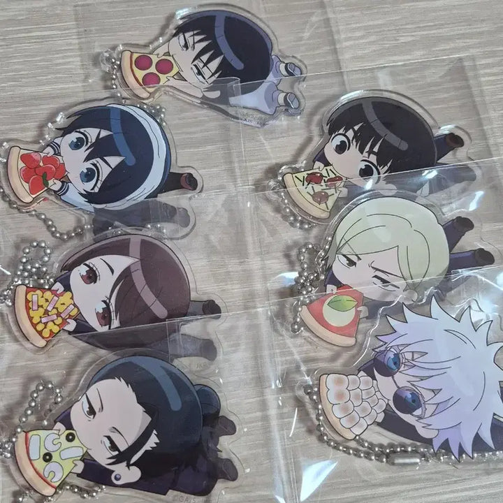 [BUNJANG] Jujutsu Kaisen Acrylic Ball Chain Collection Vol. 3 Bundle Set / 주술회전 희옥옥절 카푸릿코 아크릴 볼체인 컬렉션 3탄(일괄)