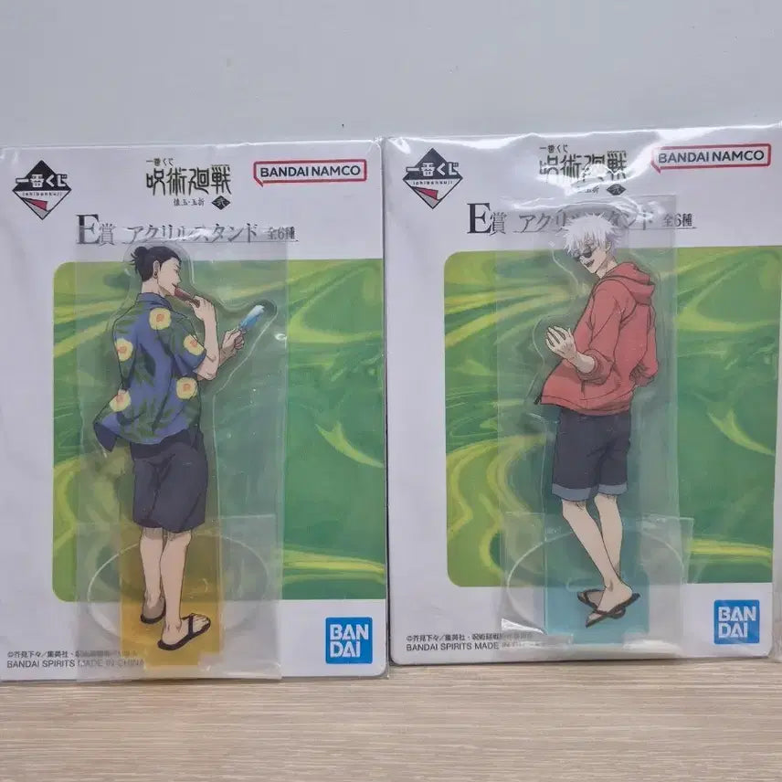 [BUNJANG] Jujutsu Kaisen Gojo/Geto Acrylic Stand Bundle Set / (미개봉 현물)주술회전회옥옥절 고전고죠고전게토 오키나와멘소레아크릴(일괄)
