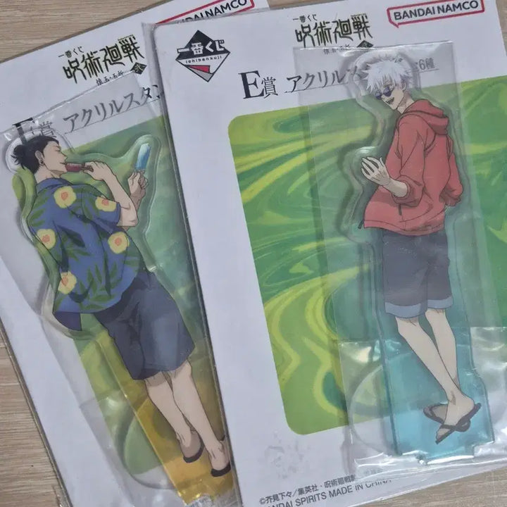 [BUNJANG] Jujutsu Kaisen Gojo/Geto Acrylic Stand Bundle Set / (미개봉 현물)주술회전회옥옥절 고전고죠고전게토 오키나와멘소레아크릴(일괄)