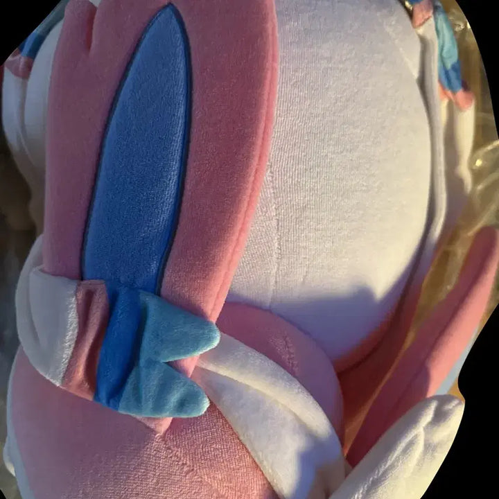 [BUNJANG] Pokemon Sylveon Large Plush Doll / 스야스야 새근새근 잠자는 님피아 대형 인형 포켓몬스터