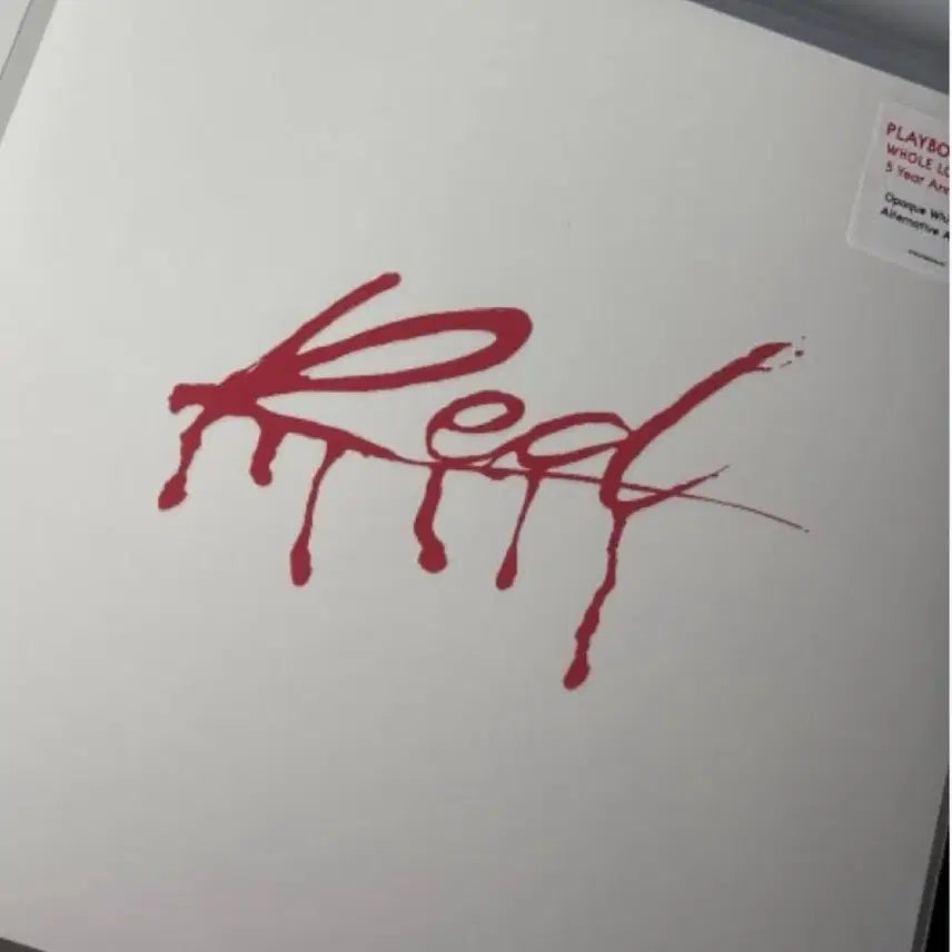 [BUNJANG] Playboi Carti Whole Lotta Red 5th Anniversary LP White Sealed / 카티 Whole Lotta Red 5주년 LP 화이트 미개봉